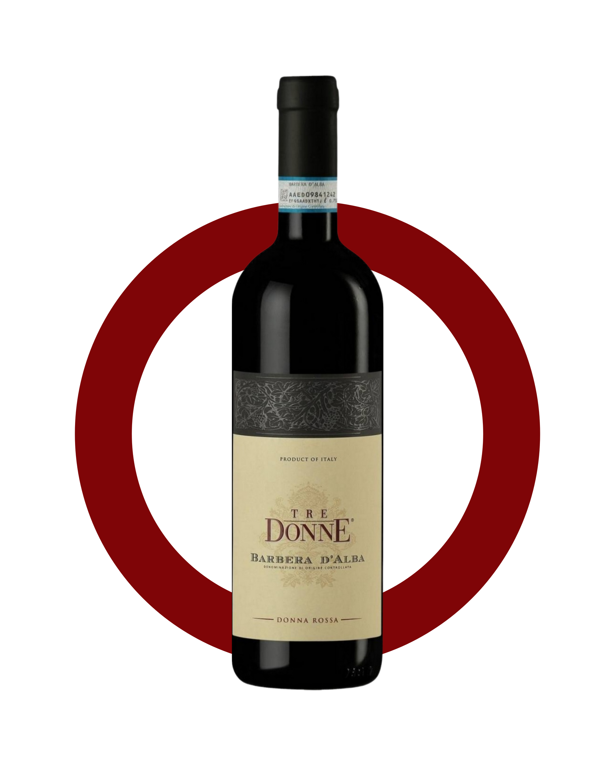 Barbera D'Alba DOC Donna Rossa 2016